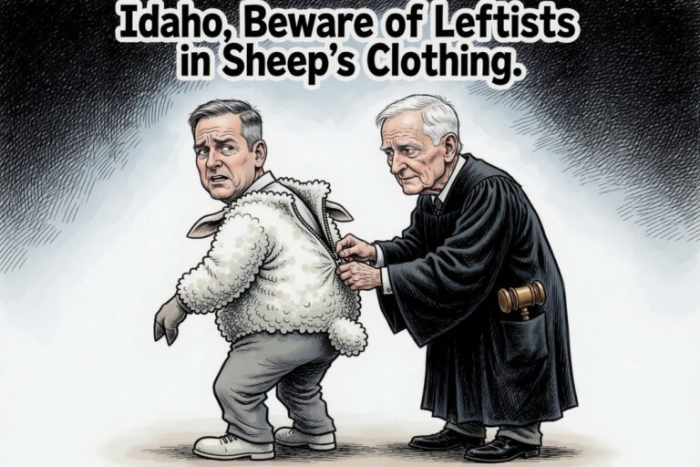 Idaho’s Leftist in Sheep’s Clothing